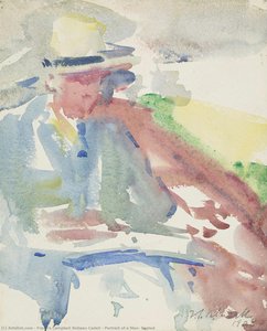 Portrait Of A Man, Seated — Francis Campbell Bolleau Cadell