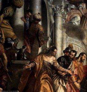 Sankt Markus Und Marcellinus Bei Ihrer Führung Zum Märtyrertod (detail) — Paolo Veronese