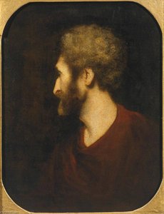 A Man's Head — Sir Joshua Reynolds