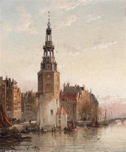 The Montelbaanstoren — Cornelis Christiaan Dommelshuizen