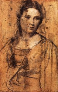 Retrato De Una Joven — Tiziano, Italian Renaissance