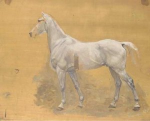 Sketch Of The Horse Of The Emperor Napoleon To The Table In October 1806 — Jean-louis Ernest Meissonier