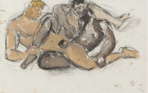 Lovers Entwined — Duncan Grant