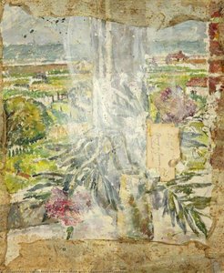 View of the Artist’s Garden, Sussex (verso)