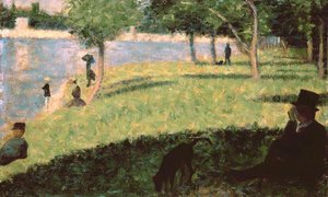 Study For 'la Grande Jatte' — Georges Seurat, Pointillist Precisionism
