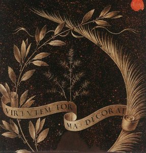 Umschlagseite Des Porträts Von Ginevra De' Benci — Leonardo Da Vinci