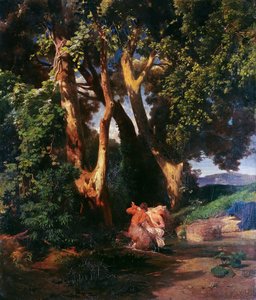 Centaurus And Nymph — Арнольд Бёклин