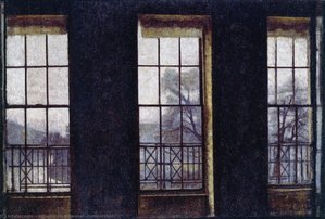 Interior In London, Brunswick Square — Vilhelm (hammershøi)hammershoi, Symbolism