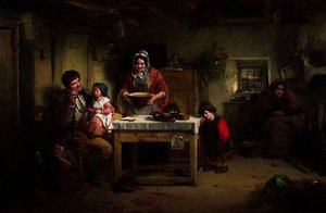 Home And The Homeless — Thomas Faed