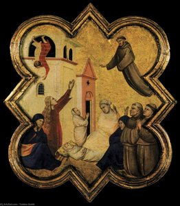 St Francis Restoring A Boy To Life — Taddeo Gaddi