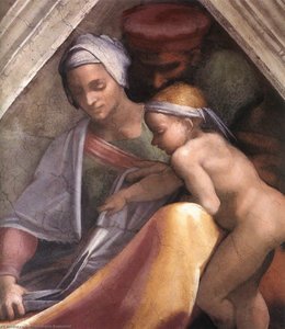 Ancestors Of Christ: Figuras (11) — Miguel Ángel, High Renaissance
