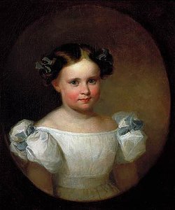 Georgianna Frances Adams, (painting) — Asher Brown Durand