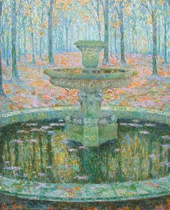 The Fountain — Henri Le Sidaner