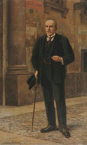 Portrait Of Francesco Beretta — Arturo Francesco Ferrari, Lombard Naturalism