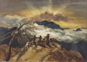 Sketch For 'vision Of Ezekiel' — Paul Falconer Poole