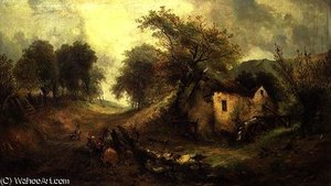 Children on a path