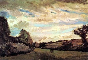 Landscape With Dunes — Vincent Willem Van Gogh, Contemporary Realism