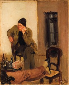 Charles Lundh In Conversation With Christian Krohg — Christian Krohg, Naturalism