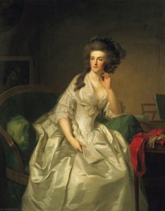Portrait Of Princess Frederika Sophia Wilhelmina (1751-1820) — Johann Heinrich Wilhelm Tischbein, Neoclassical