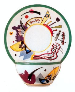 Cup And Saucer — Wassily Wassilyevich Kandinsky