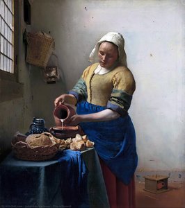 Die Milchmaid — Johannes Vermeer