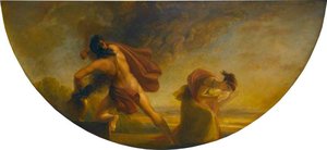 The Opening Of Pandora's Vase (library Dining Room Ceiling Painting, 6 Of 6) — Henry Howard