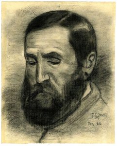 Man With A Black Beard — Theodore Clement Steele
