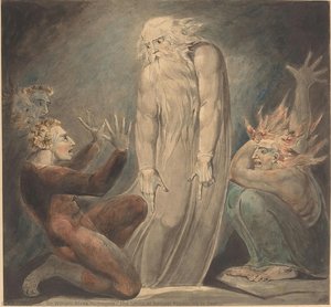 The Ghost Of Samuel Appearing To Saul — Sir William Blake Richmond