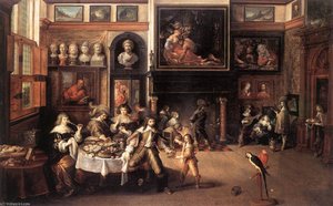 Supper At The House Of Burgomaster Rockox — Frans Francken The Younger