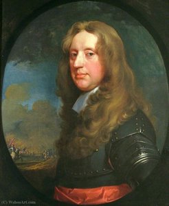 Portrait Of A Royalist Officer — Gerard Soest