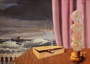 Crossing The Difficult — René Magritte