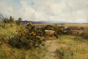 Landscape With Cattle — William Miller Frazer