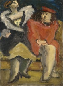 Untitled (two Seated Women) — Mark Rothko, Color Field Painting