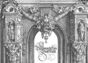 Triumphal Arch (detail) — Albrecht Dürer
