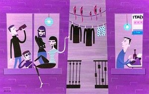 Beatnick Vs Beat — Josh Agle (shag)