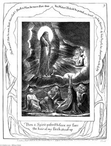 The Vision Of Eliphaz 2 — William Blake, Romanticism
