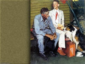 Untitled (8605) — Norman Rockwell