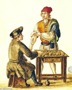 Venetian Tattooer — Jan Van Grevenbroeck