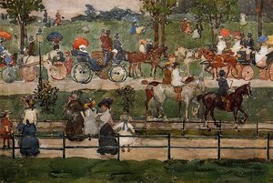 Central Park — Maurice Brazil Prendergast