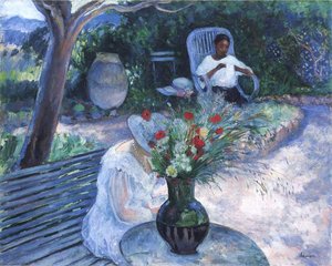 The Garden At Pradet — Henri Lebasque