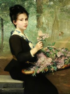 The First Lilac — Emile Levy