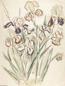 Irises — William H. Johnson