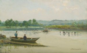 Fishermen near Liège