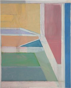 Ocean Park #27 — Richard Diebenkorn, Color Field Painting