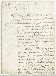 Volume 3, Page 655-656 / Grants Permission For Juan María Martínez To Accept Position Of Soldier\n\npage 1 — Žosé Marija Estudilo I Urkizu