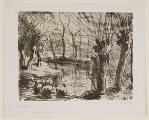 Goose Girl 1 — Camille Pissarro