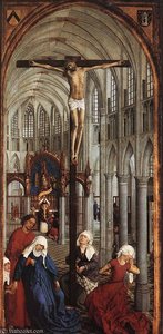 Seven Sacraments (central Panel) — Goswijn Van Der Weyden