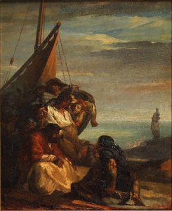 Le Conteur Arabe — Jean-françois Millet
