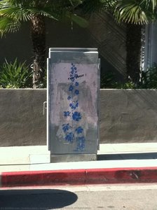 Summer Delphinium Stencil, Andrea LaHue
