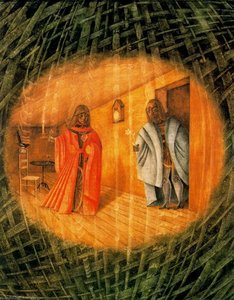 Space-time Fabric — Remedios Varo